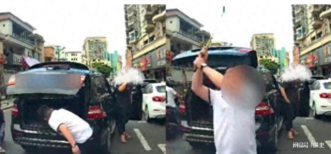 裤”被扒企图拿钱平事出手大快人心凯发k8登录砸车3次！奔驰哥“底(图12)