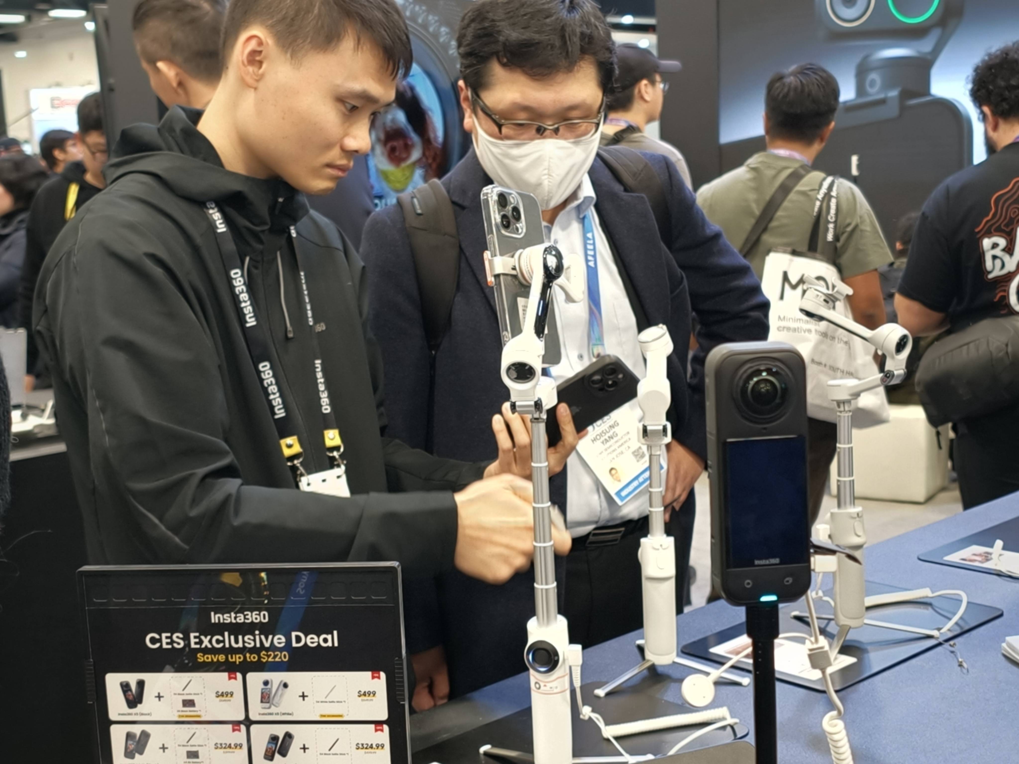 分体、全景、机械臂！六大玩家CES交卷：影像赛道打法变了(图10)